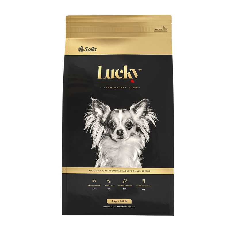 Alimento Lucky para perros Adultos Raza Pequeña