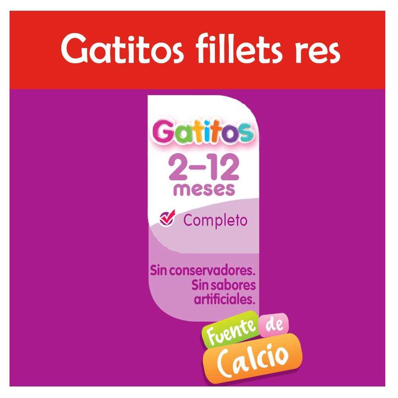 Alimento húmedo Whiskas gatitos sabor Res x85g