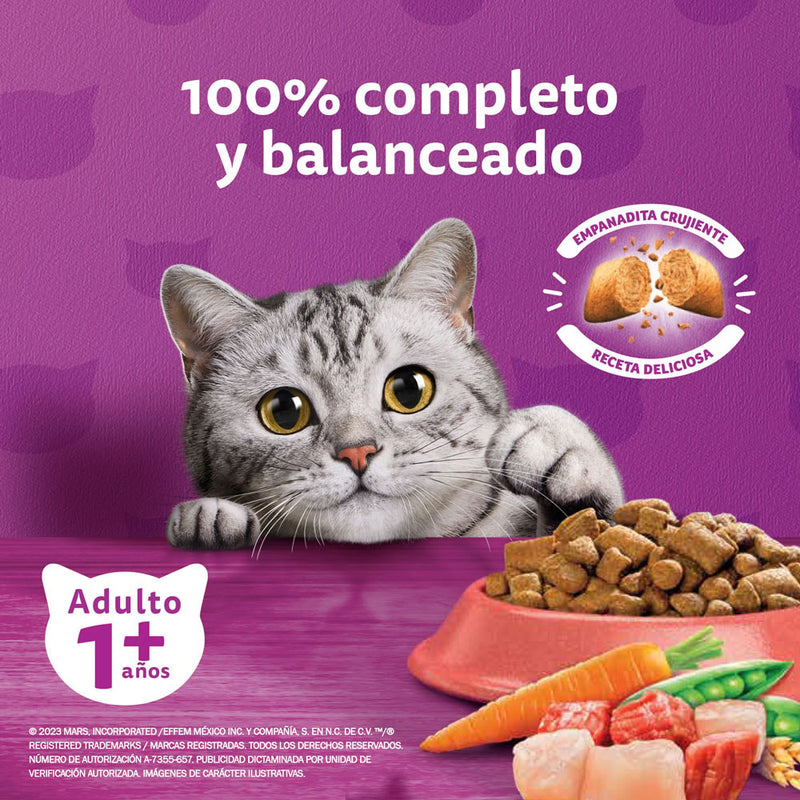 Alimento Whiskas para Gatos Mix de proteínas