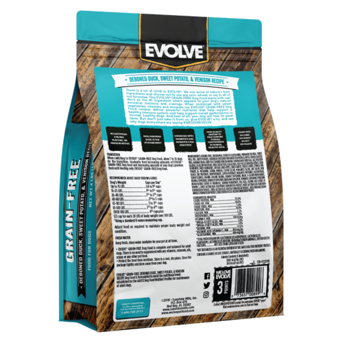 Evolve Dog Grain Free Duck