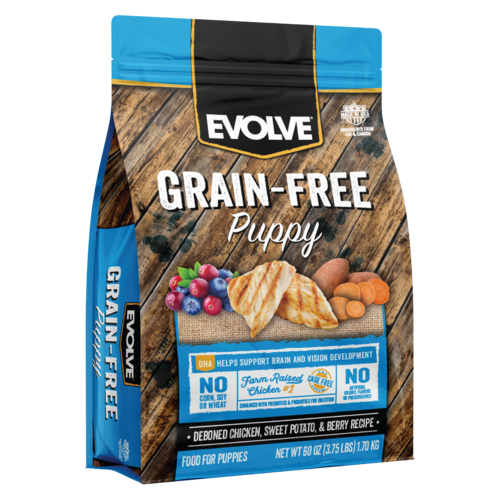 EVOLVE DOG GRAIN FREE PUPPY CHICKEN