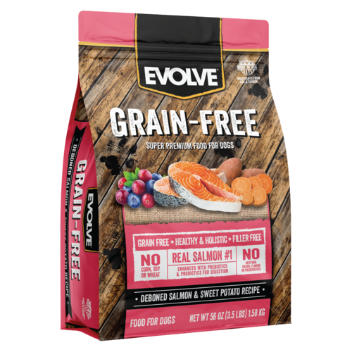 EVOLVE DOG GRAIN FREE SALMON