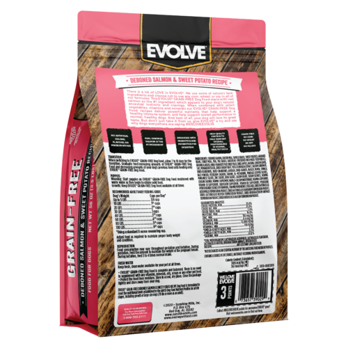 EVOLVE DOG GRAIN FREE SALMON