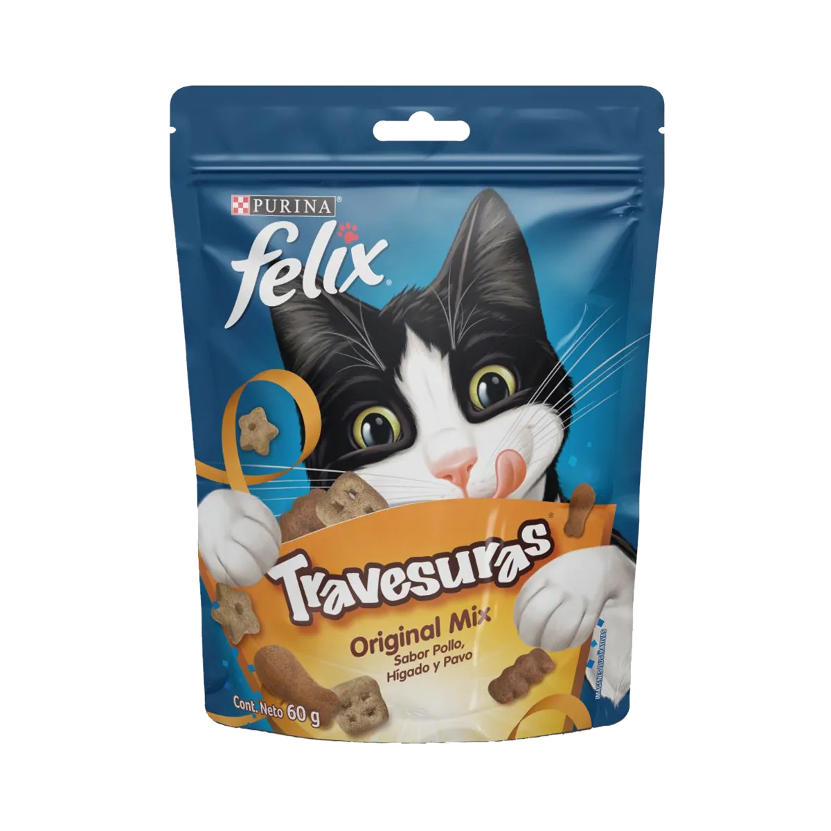 Snack para gatos Felix Travesuras Original Mix