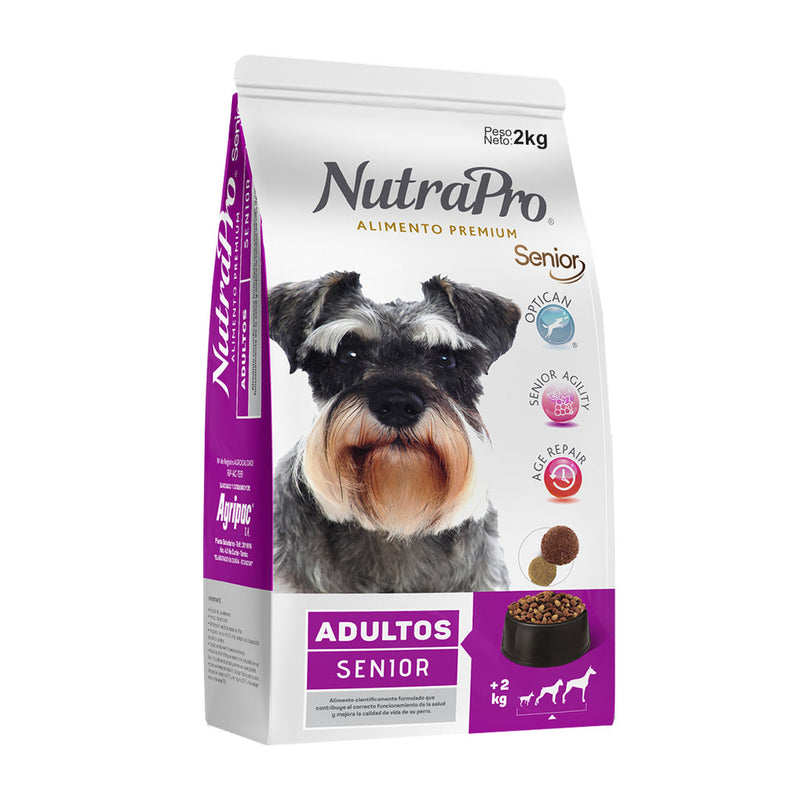 Alimento Nutrapro para perro Senior