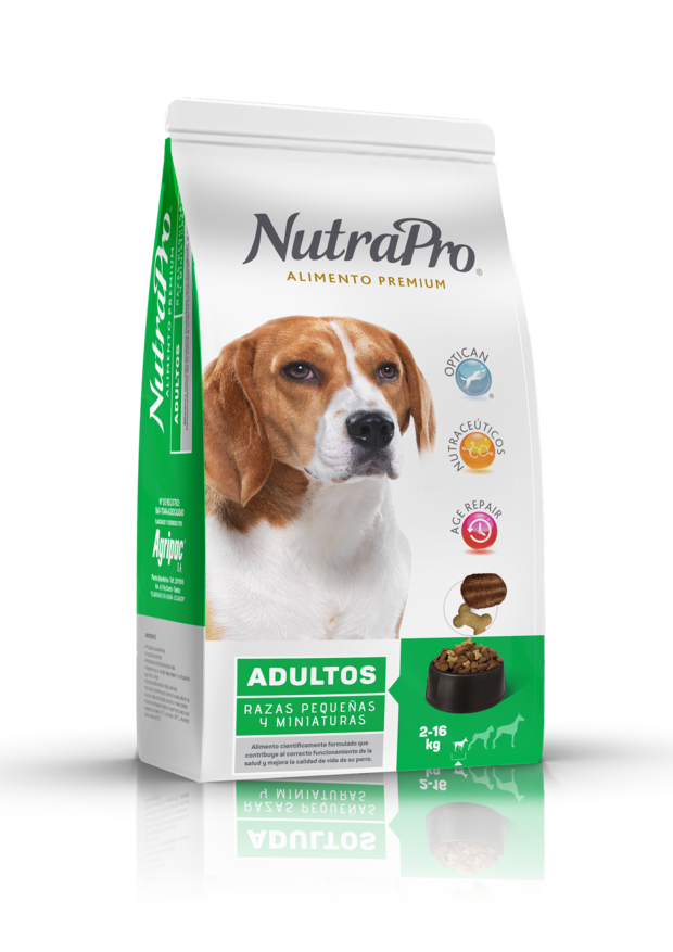 Alimento Nutrapro Adulto Para Razas Pequeñas Y Miniatura