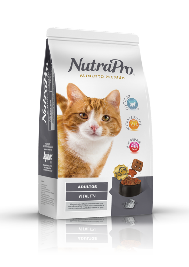 Alimento Nutrapro Para Gatos Adultos Vitality