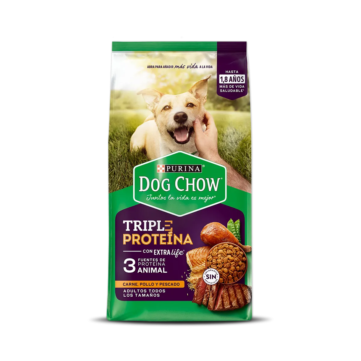 Alimento Para Perro Dog Chow Triple Proteína Adultos