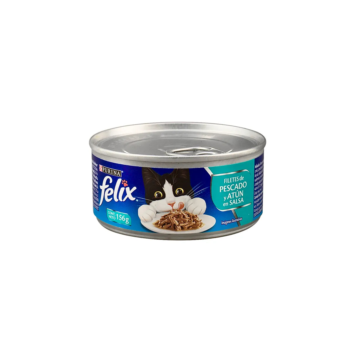 Alimento Húmedo Gato Felix Filetes de Pescado y Atún en Salsa