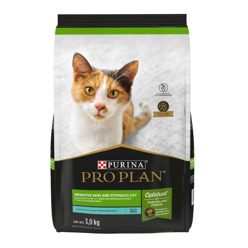 Alimento para gatos Pro Plan Cat Skin & Stomach