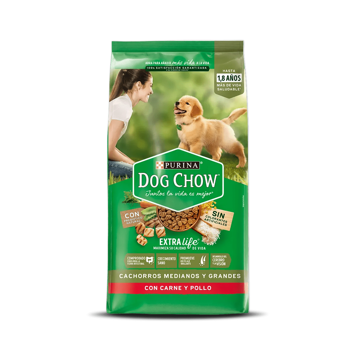 Alimento Dog Chow Cachorros Medianos Y Grandes - Licious