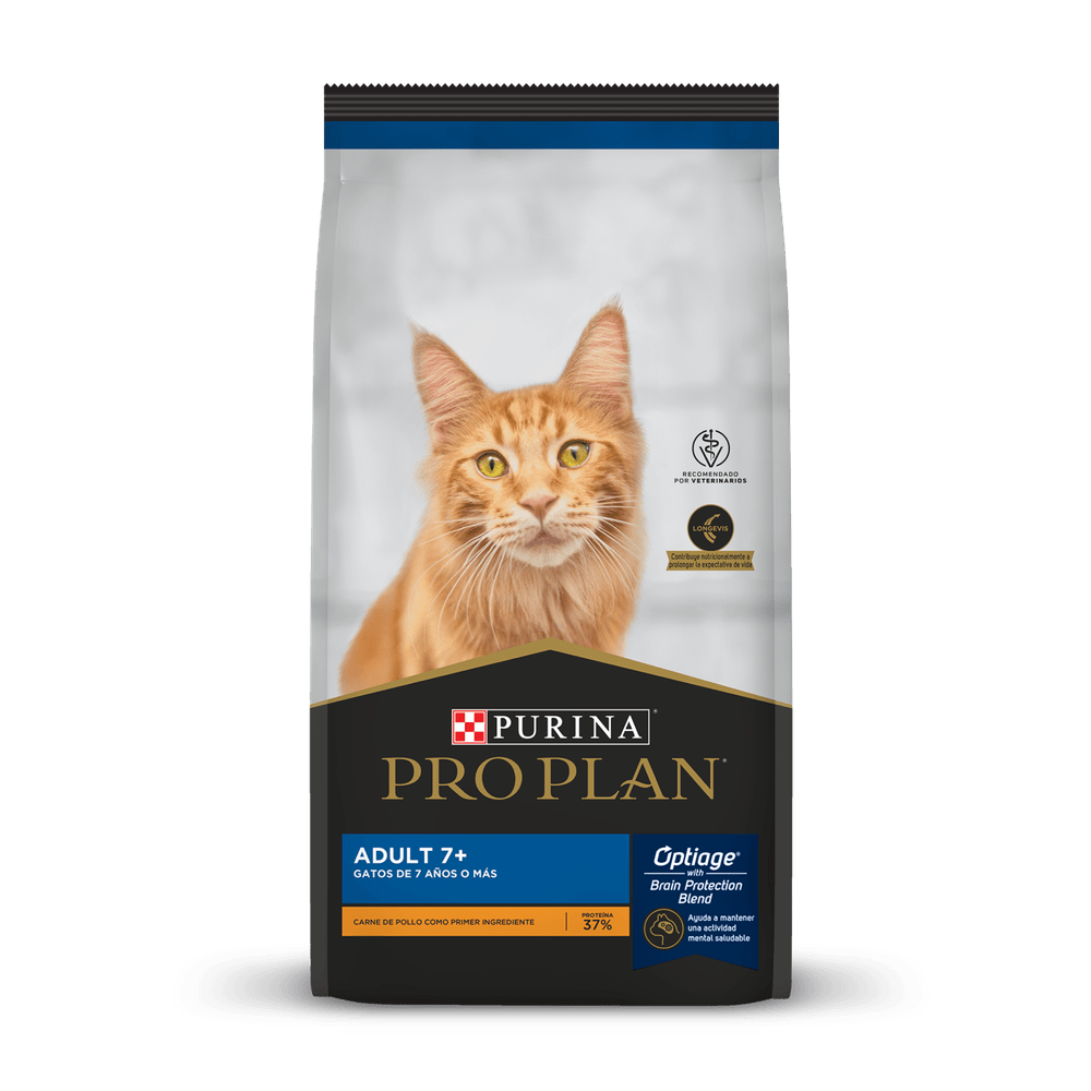 Alimento Purina Pro Plan Para Gatos Adultos 7+