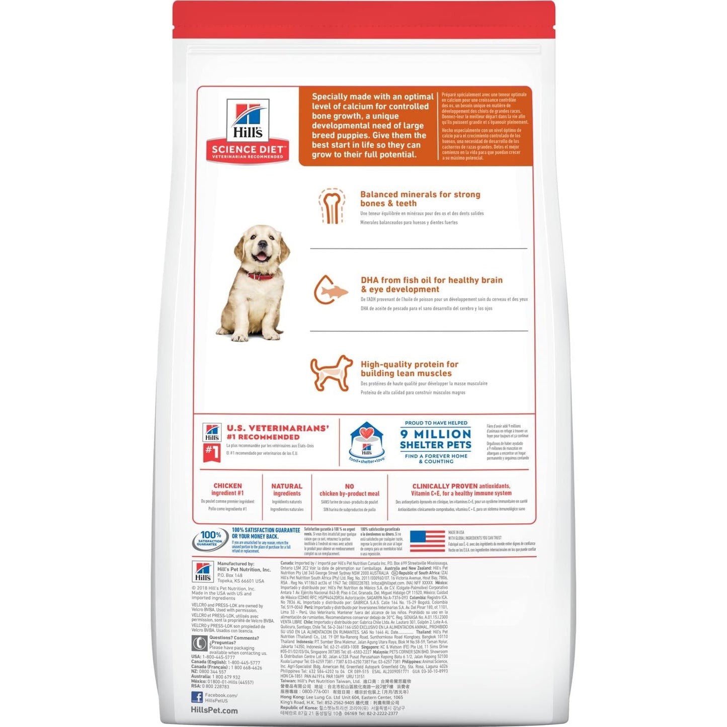 Alimento Para Perro Hills Puppy Large Breed - Licious