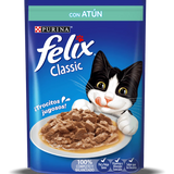 Alimento Húmedo Para Gato Felix Classic Atún