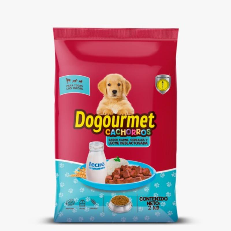 Alimento Para Perro Dogourmet Cachorros Leche Deslactosada