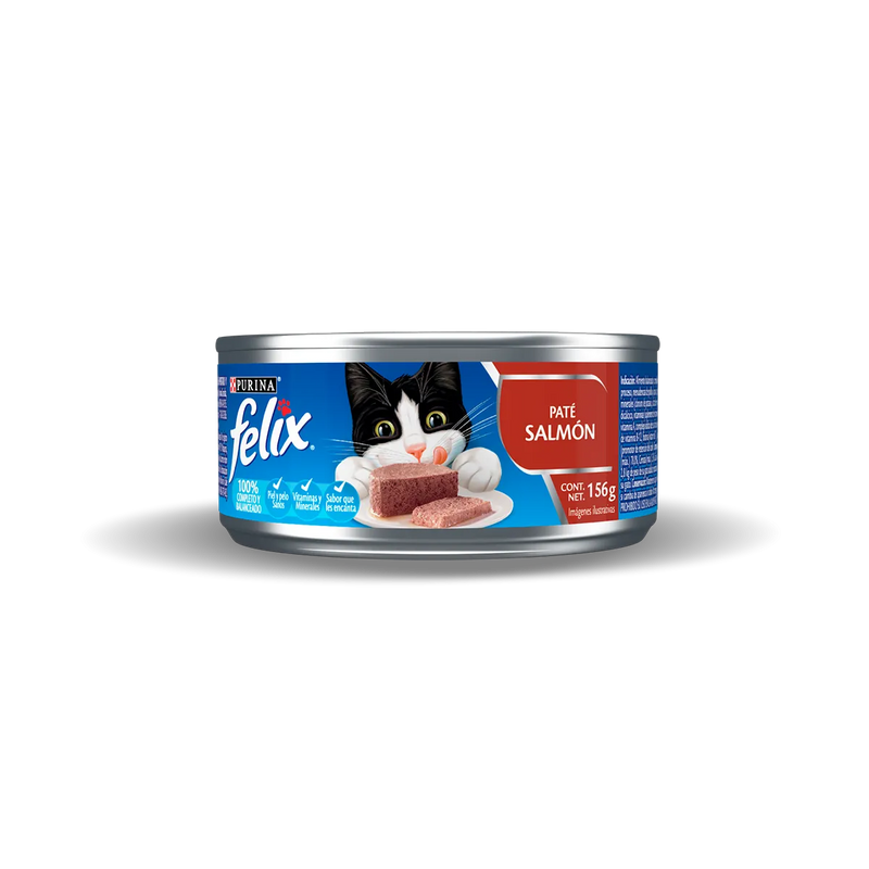 Alimento Húmedo Gato Felix Paté Salmón