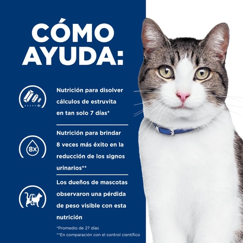 Alimento Para Gato Hills Urinary c/d+ Metabolic