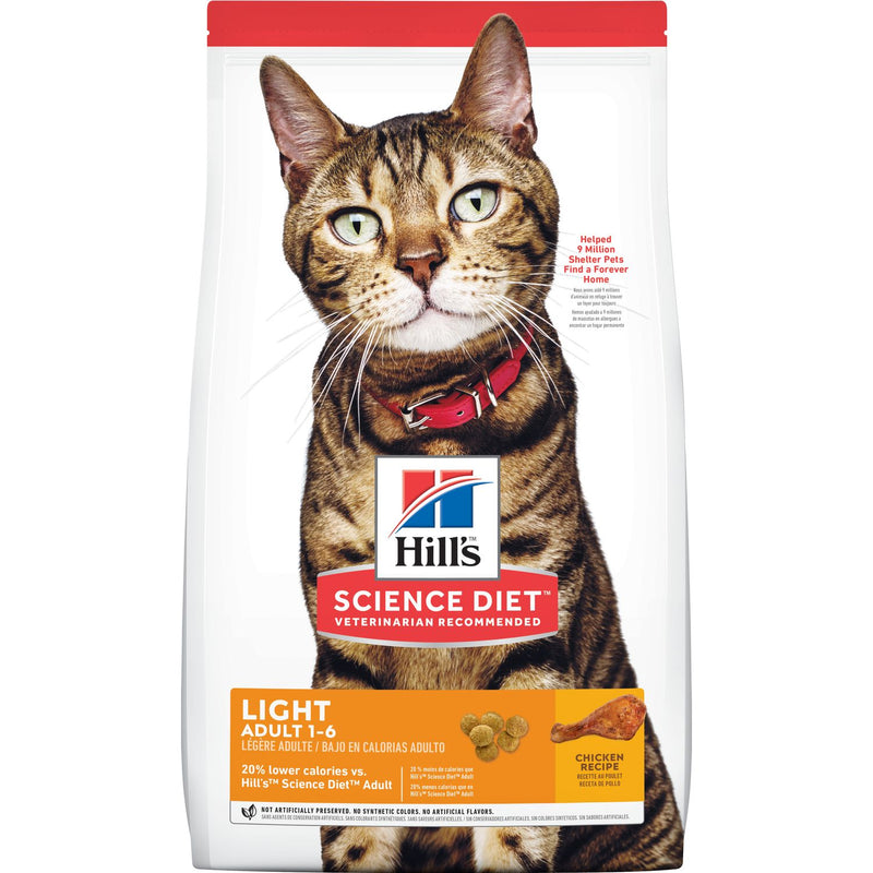 Alimento Hills Ligth Para Gatos Adultos